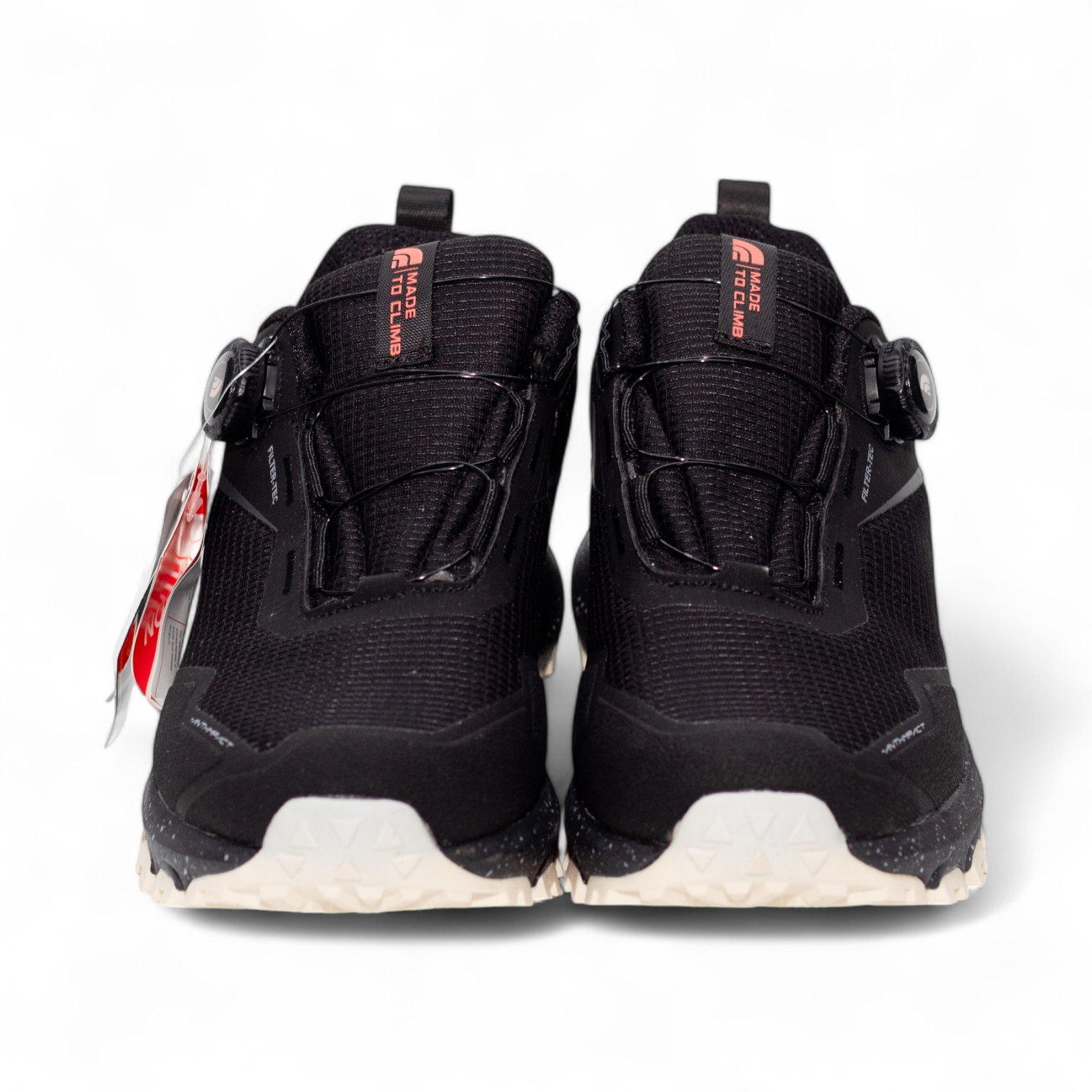 The North Face outdoor shoes NF - in Black & Orange - Image 3