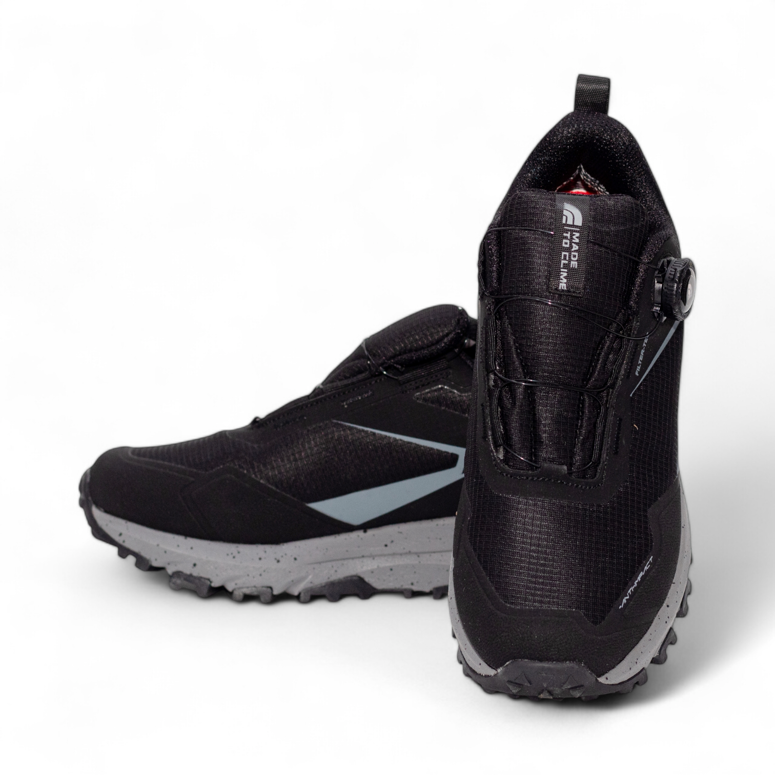 The North Face outdoor shoes NF - in Black & Grey - Image 3