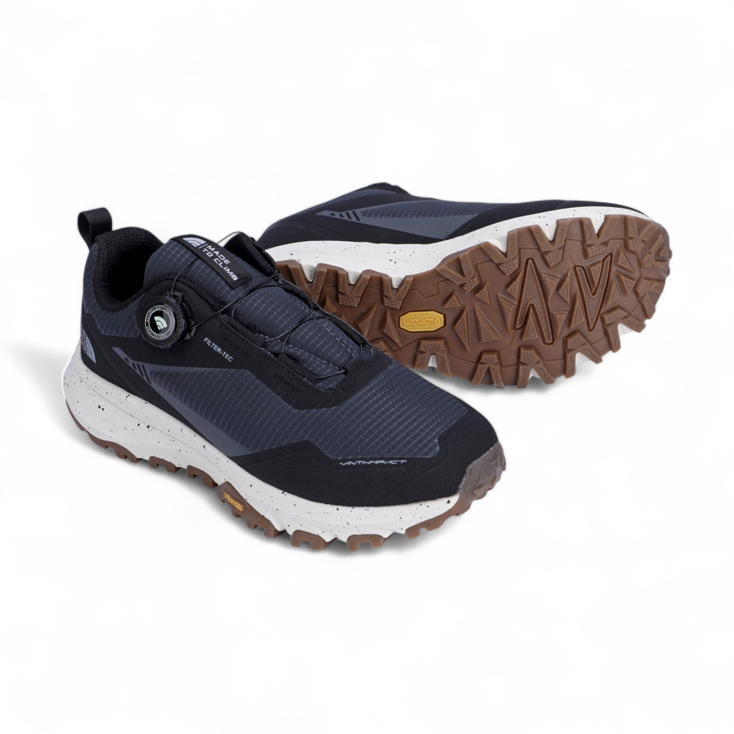 The North Face outdoor shoes in Gray & Black - Image 3