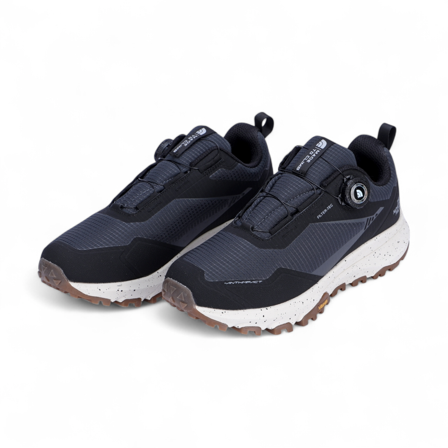 The North Face outdoor shoes in Gray & Black - Image 2
