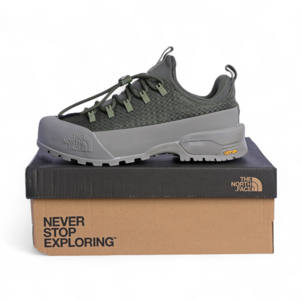 The North Face Glenclyffe Low – Lightweight Outdoor Hiking Shoe in Grey x Green