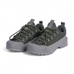 The North Face Glenclyffe Low – Lightweight Outdoor Hiking Shoe in Grey x Green - Image 2