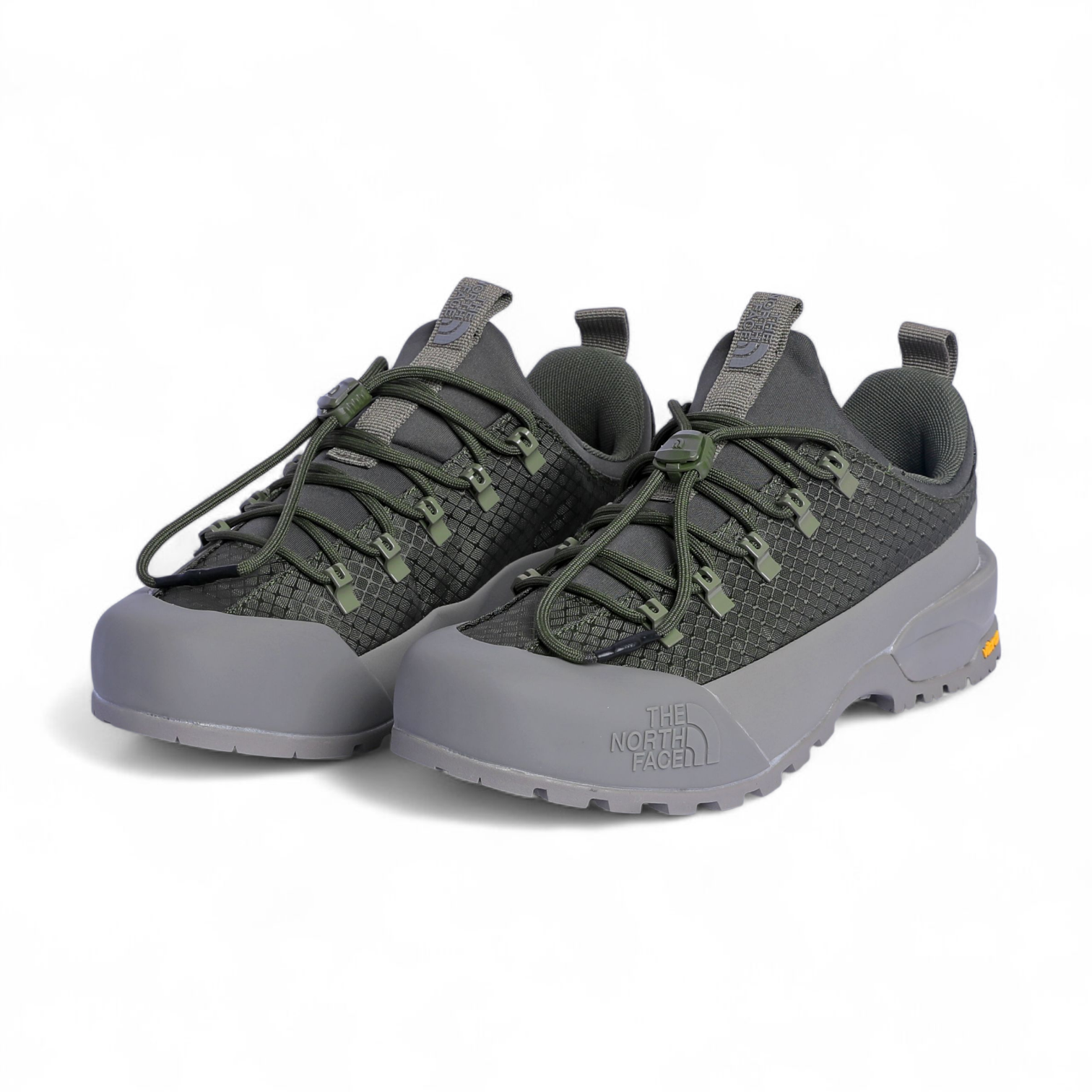 The North Face Glenclyffe Low – Lightweight Outdoor Hiking Shoe in Grey x Green - Image 2