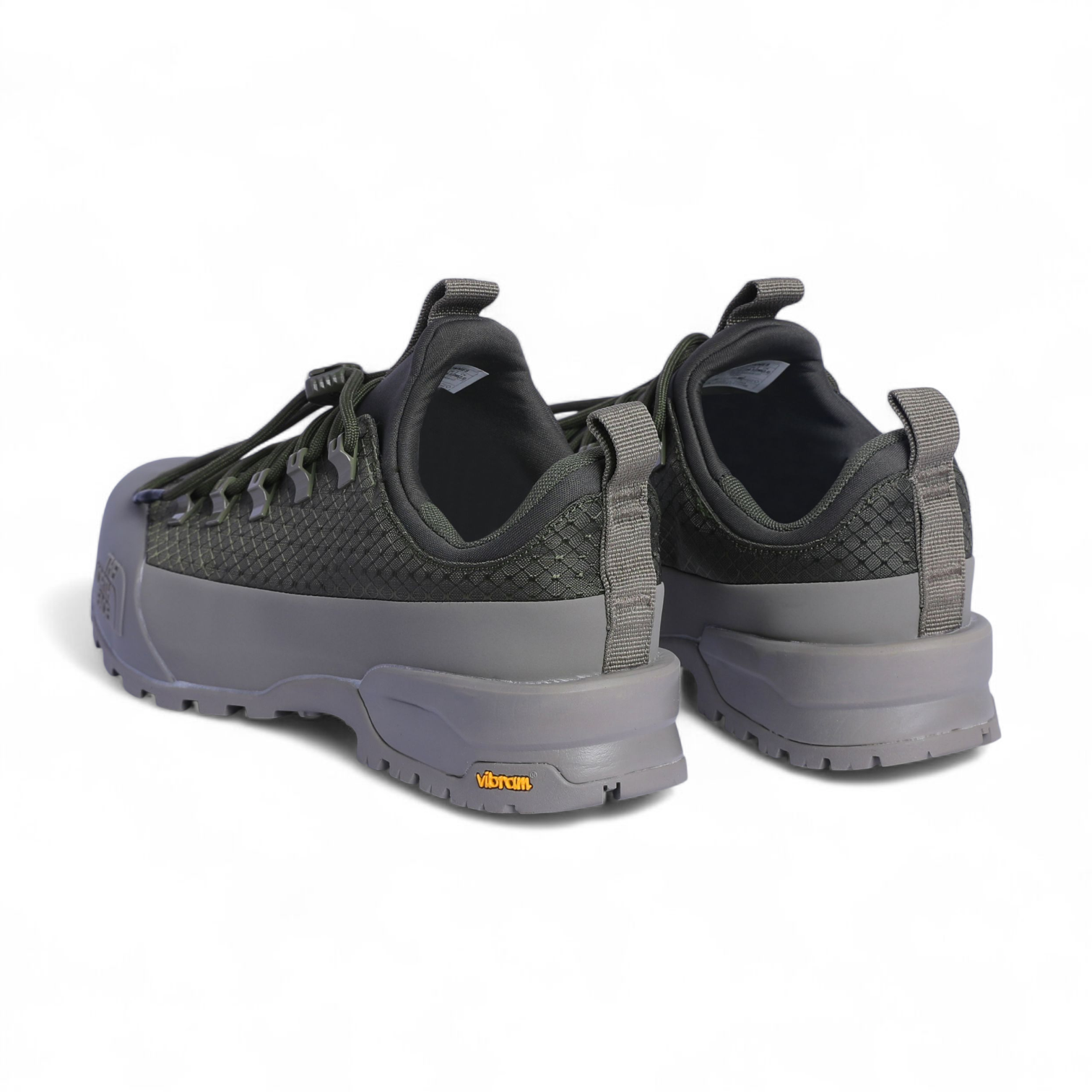 The North Face Glenclyffe Low – Lightweight Outdoor Hiking Shoe in Grey x Green - Image 5