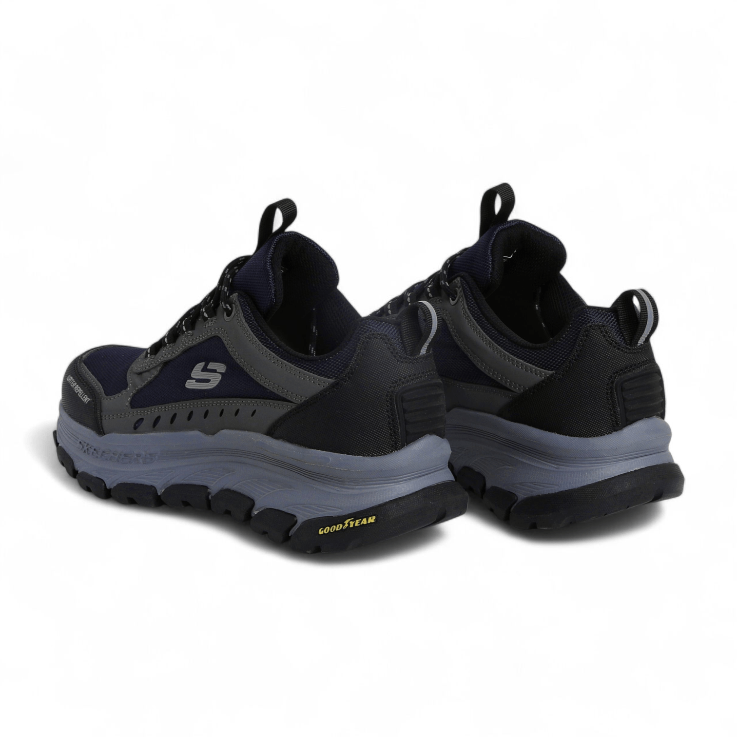 Skechers Hillcrest Water Repellent Trail Shoe in Gray - Image 4