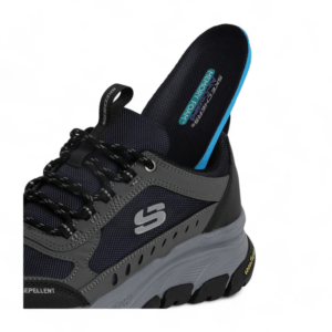 Skechers Hillcrest Water Repellent Trail Shoe in Gray - Image 6