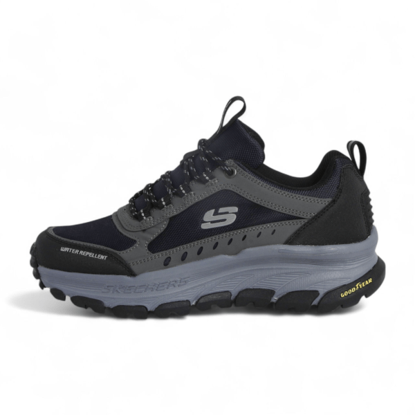 Skechers Hillcrest Water Repellent Trail Shoe in Gray