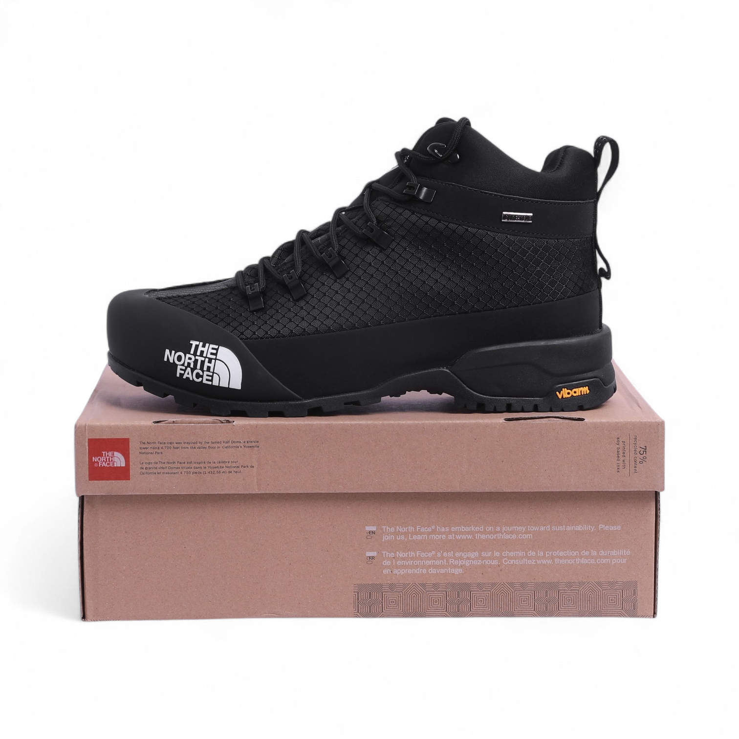 The North Face Glenclyffe Zip Hi GORE-TEX Boots in Black - Image 4