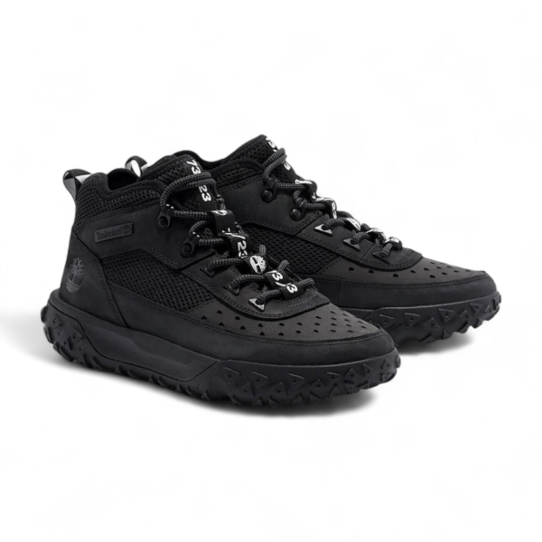 Timberland Men’s GreenStride Motion 6 Mid Lace in Black