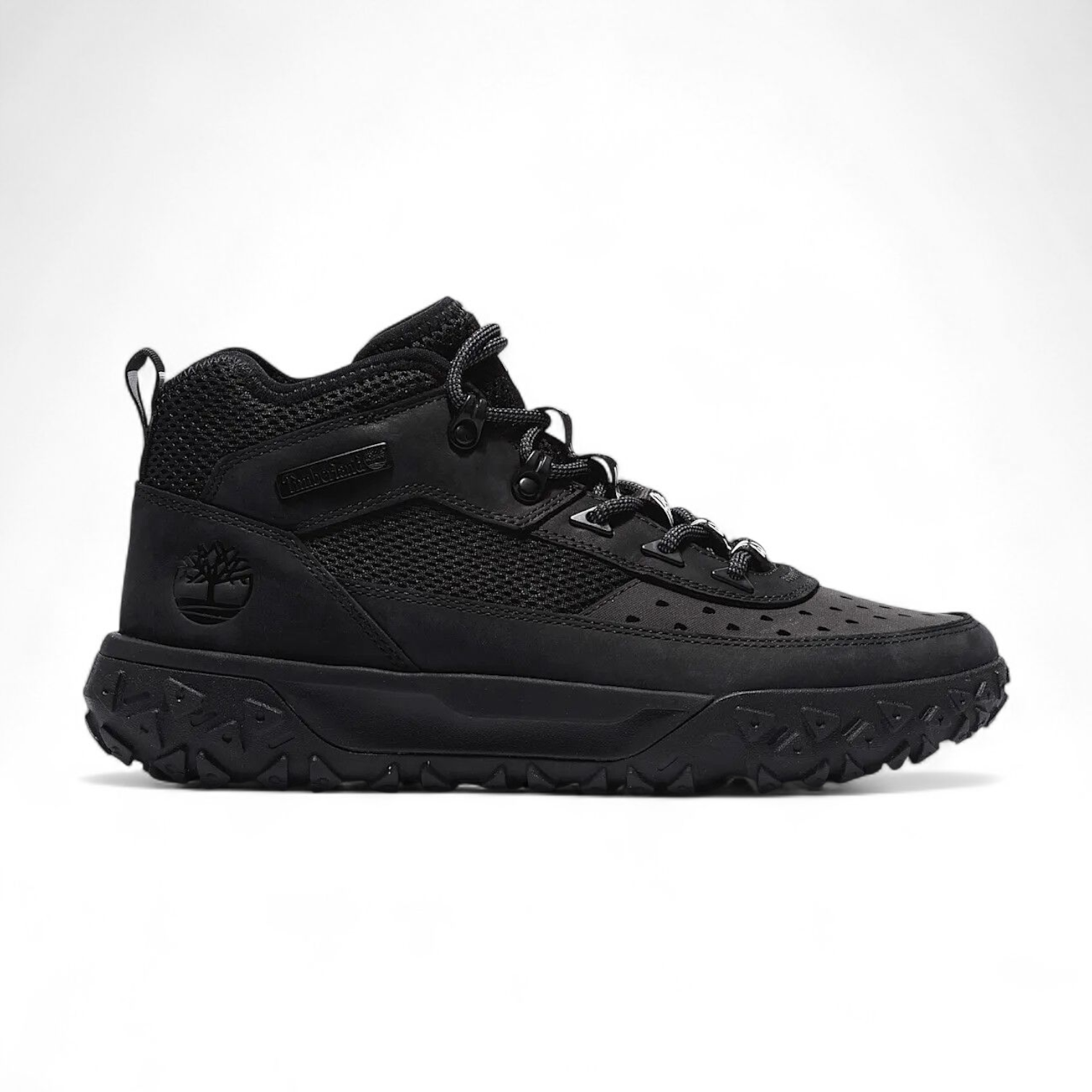 Timberland Men’s GreenStride Motion 6 Mid Lace in Black - Image 5
