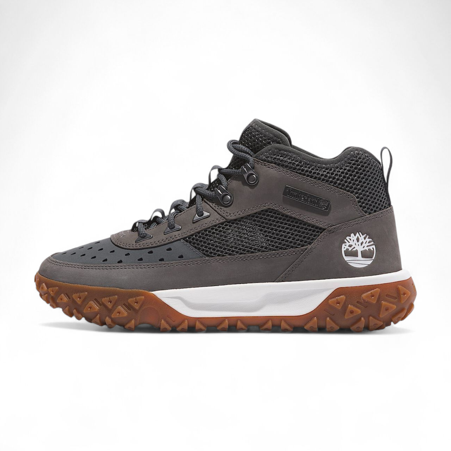 Timberland Men’s GreenStride Motion 6 Mid Lace in Grey - Image 1