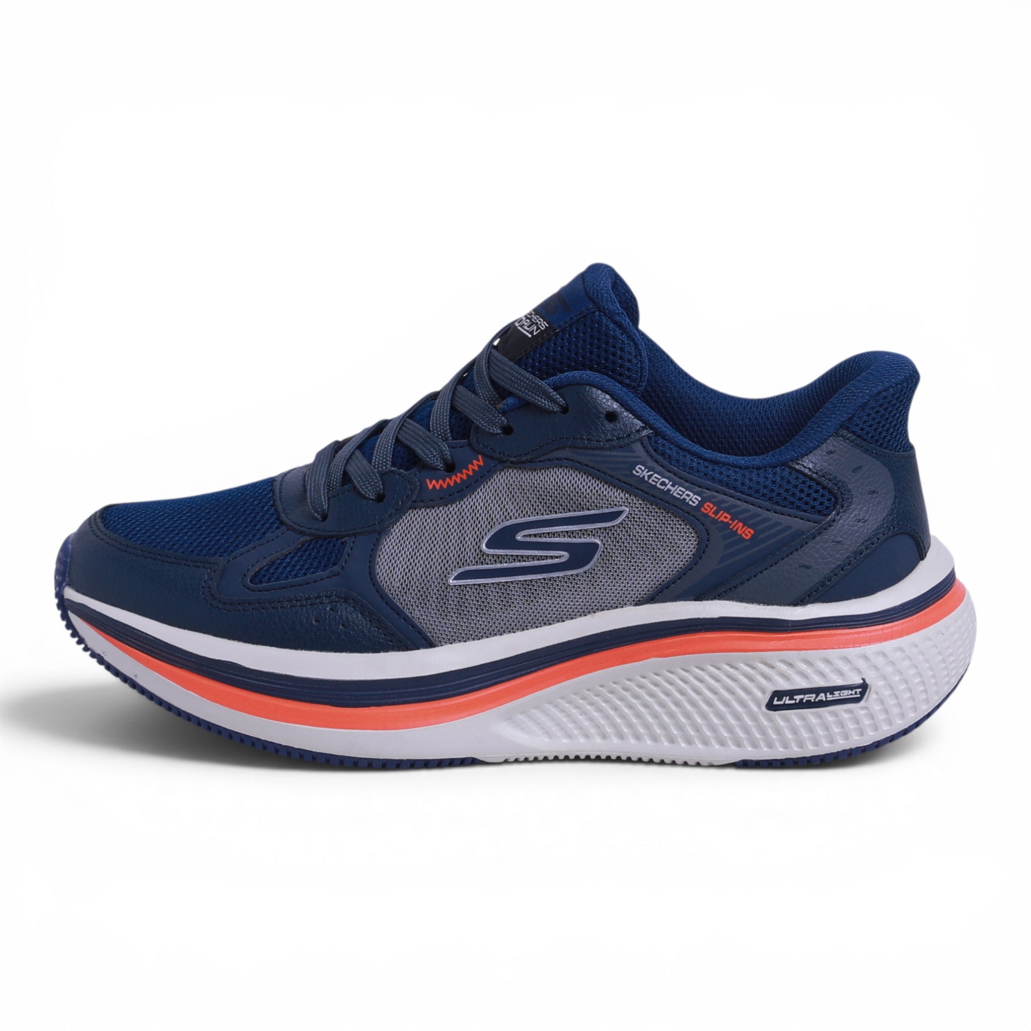 Skechers Hands Free Slip-ins Bounder – in Navy - Image 1