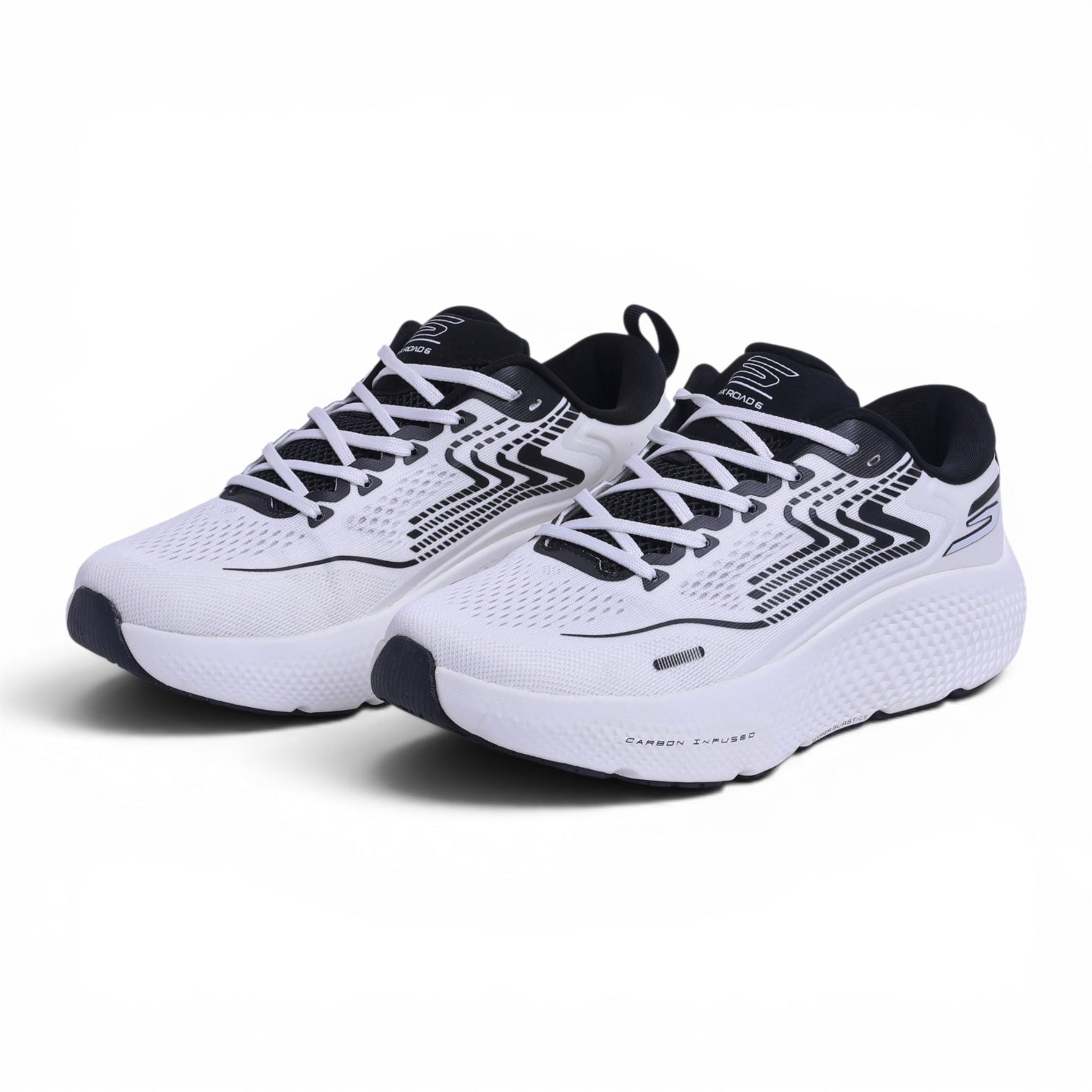 Skechers GO RUN Max Road 6 – in White - Image 2