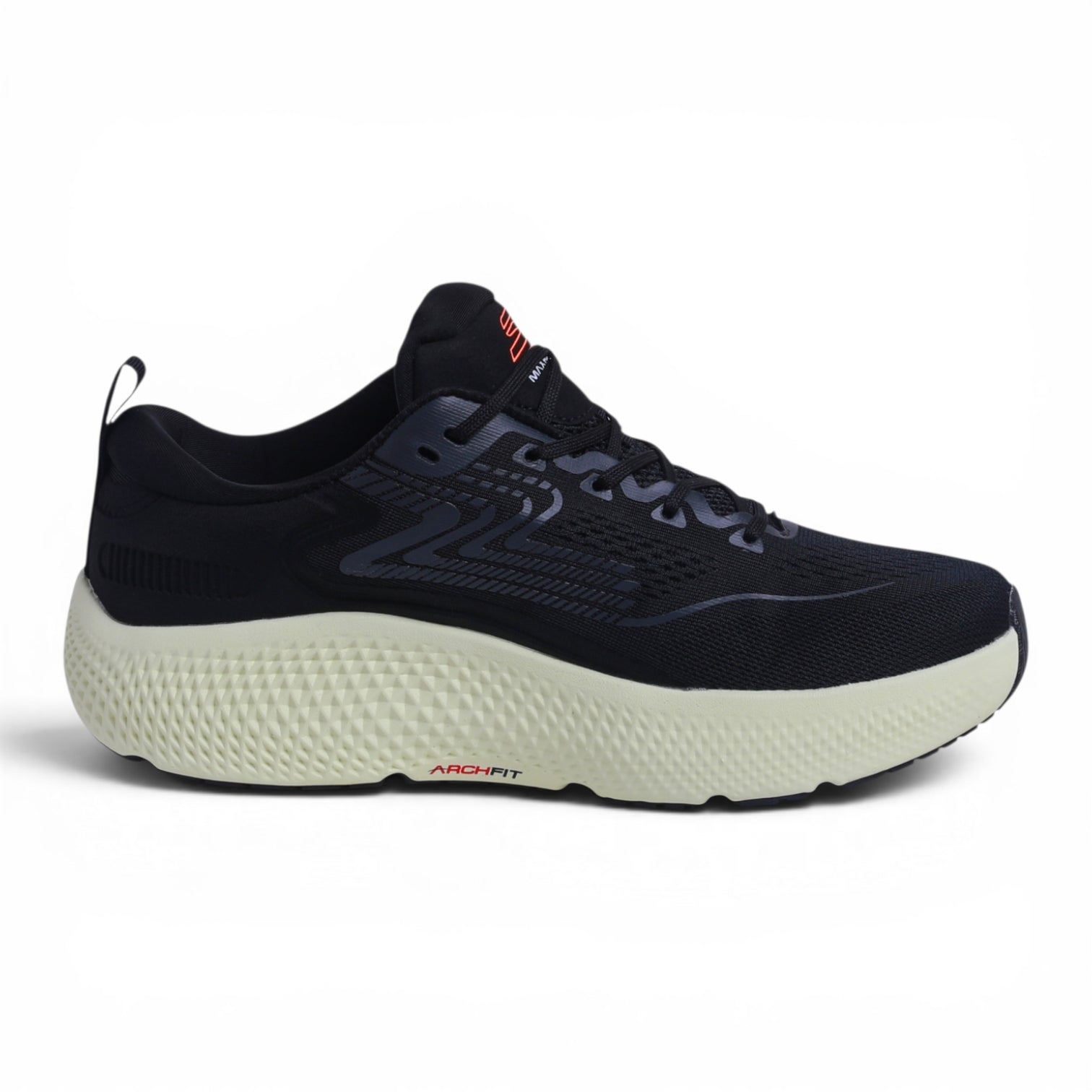 Skechers GO RUN Max Road 6 – in Black - Image 4