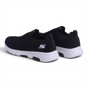 Skechers GO WALK Slip-On Knit – in Black - Image 5
