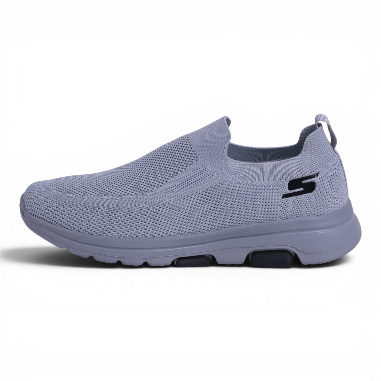Skechers GO WALK Slip-On Knit – in Grey - Image 1