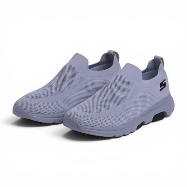 Skechers GO WALK Slip-On Knit – in Grey