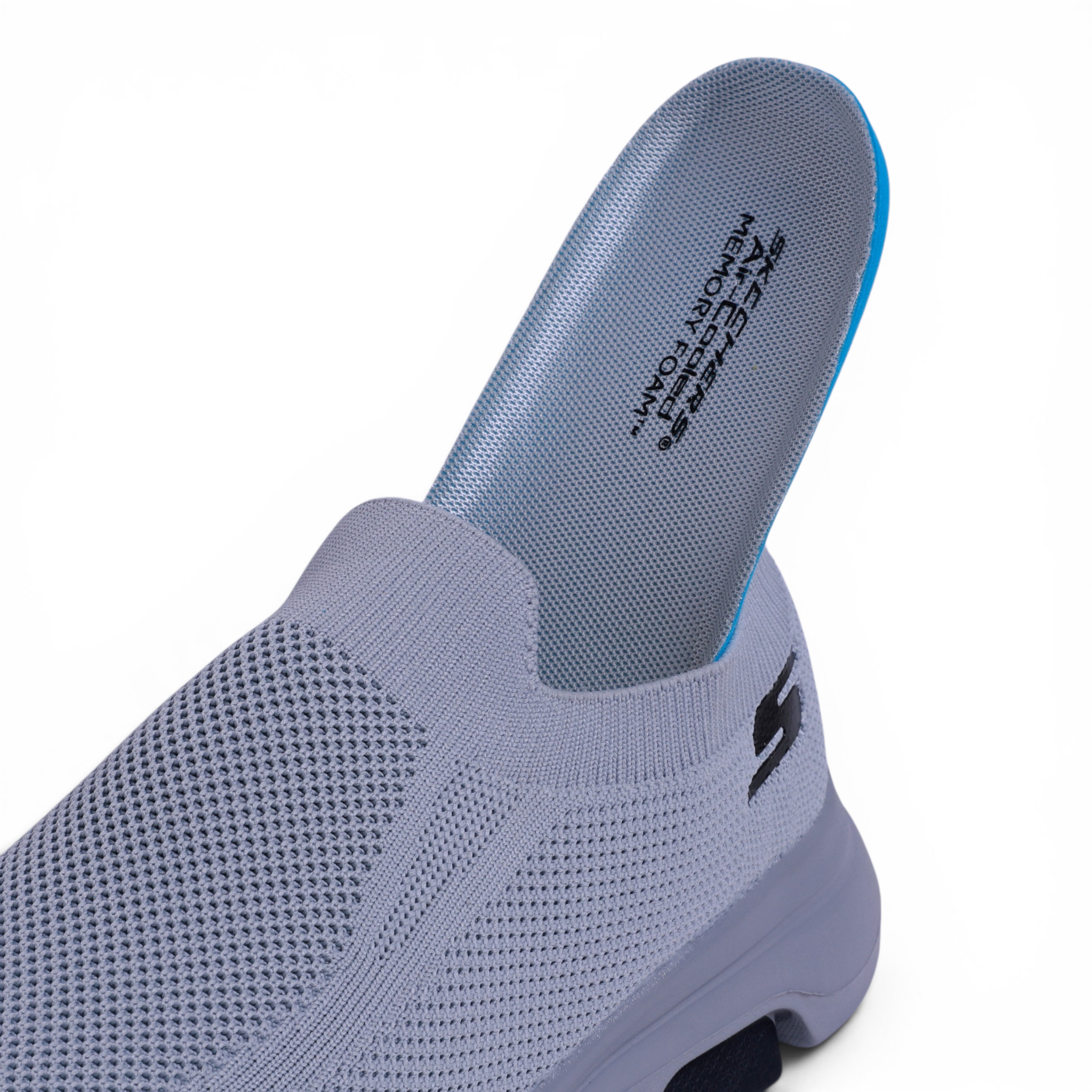 Skechers GO WALK Slip-On Knit – in Grey - Image 7