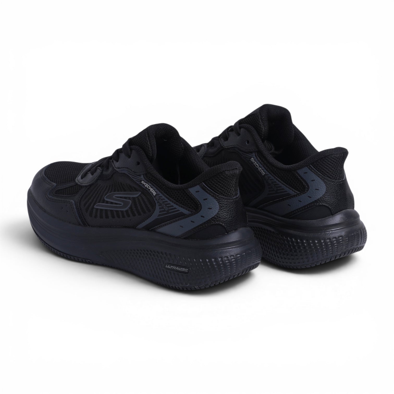 Skechers Hands Free Slip-ins Bounder – in Black - Image 5