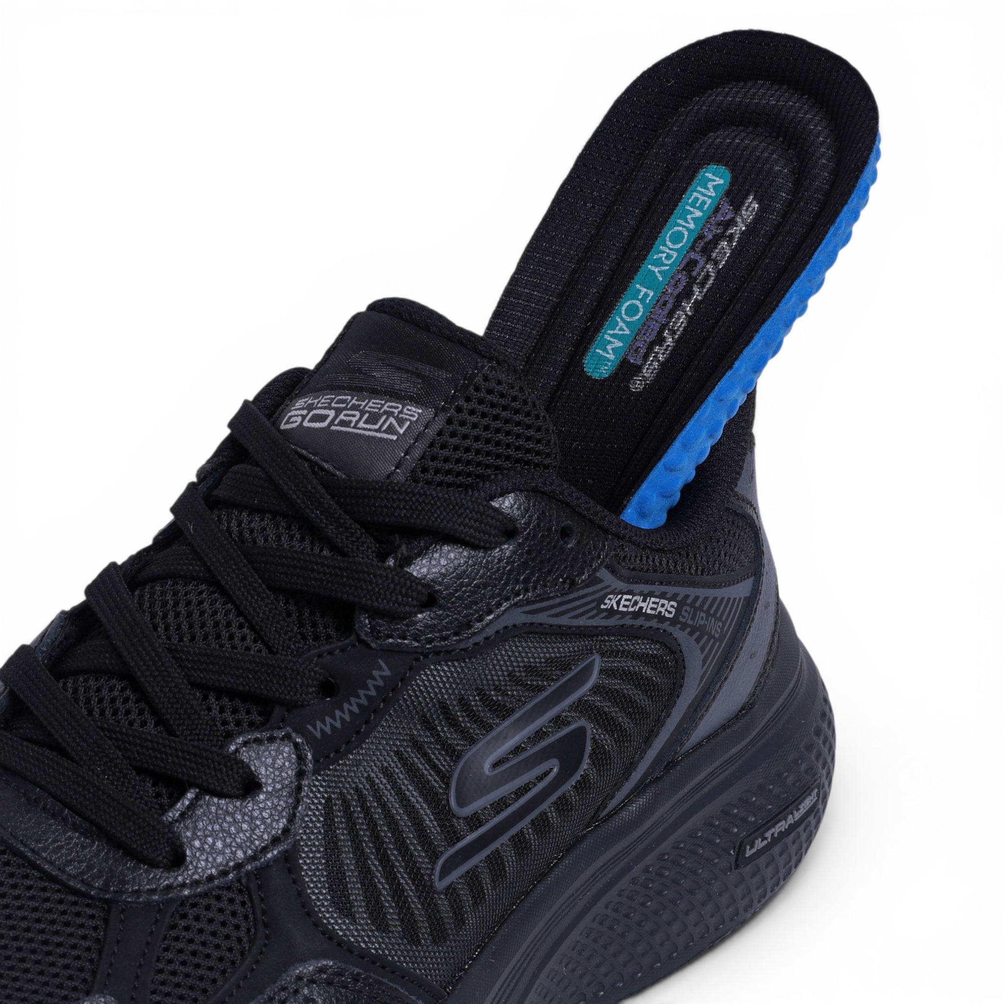 Skechers Hands Free Slip-ins Bounder – in Black - Image 7