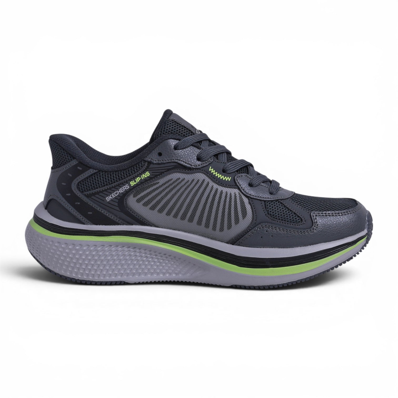 Skechers Hands Free Slip-ins Bounder – in Grey - Image 4