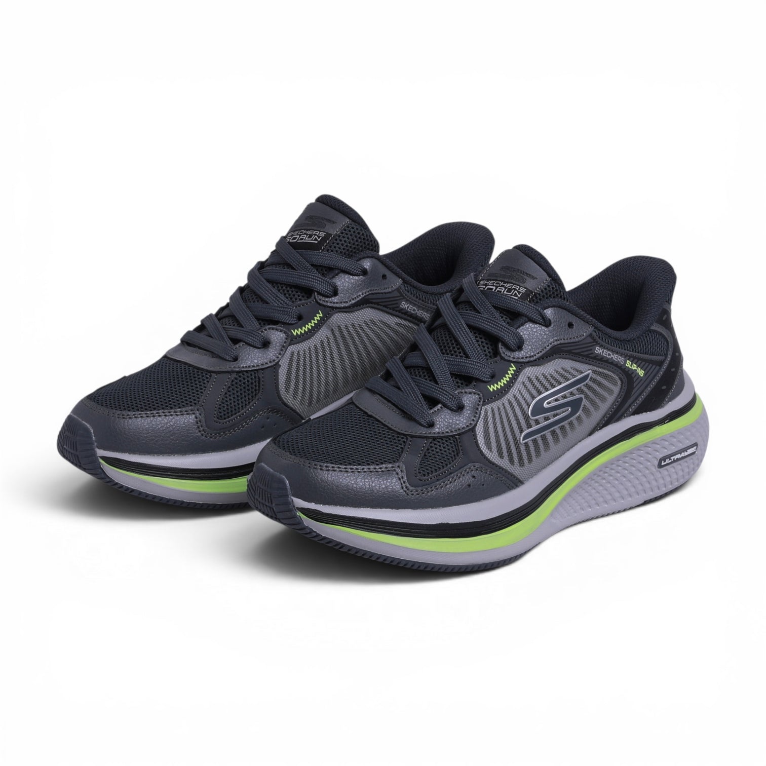 Skechers Hands Free Slip-ins Bounder – in Grey - Image 2