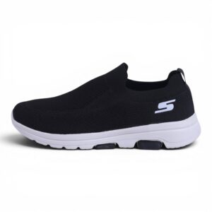 Men's Relaxed Shoes GO WALK Slip-On Knit – in Black