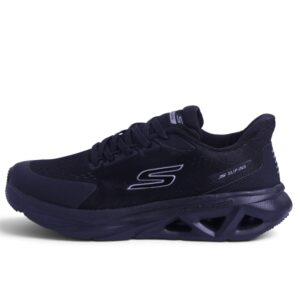 Skechers Glide Step Vortex Hands Free Slip-ins Men's Sneaker - in Black