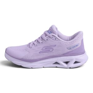 Skechers Glide Step Vortex Hands Free Slip-ins Women's Sneaker - in Light purble