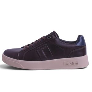 Timberland Leather Flat Sneakers – Rugged Style & Everyday Versatility - in Brown